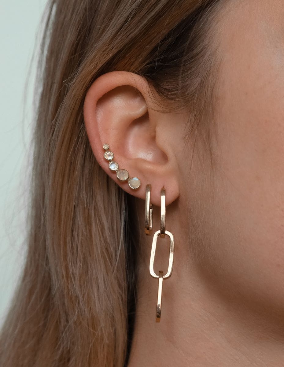 Modular Paperclip Earrings