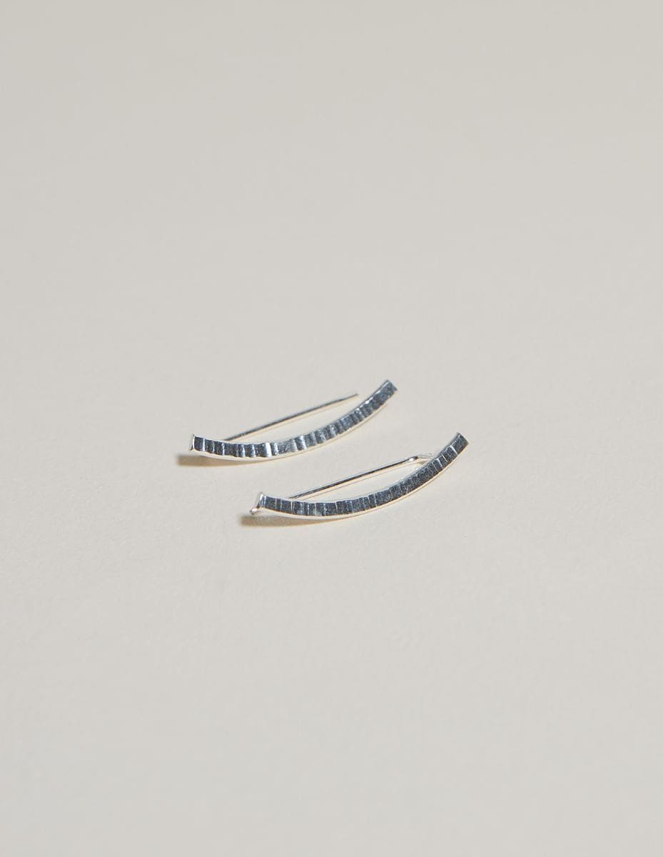 Morocco Ear Climbers Silver