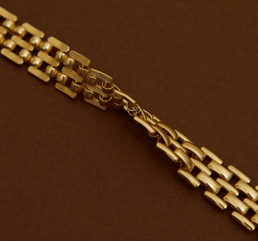 Poppy Chain Bracelet | Double-Sided