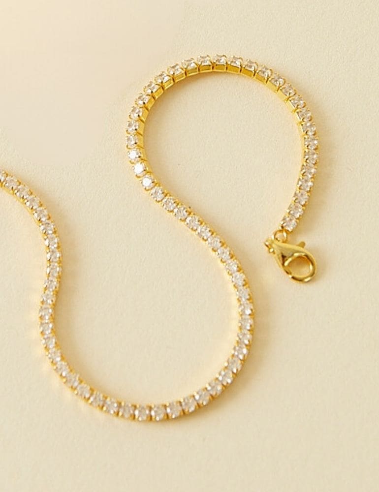 Classic Tennis Bracelet - Gold