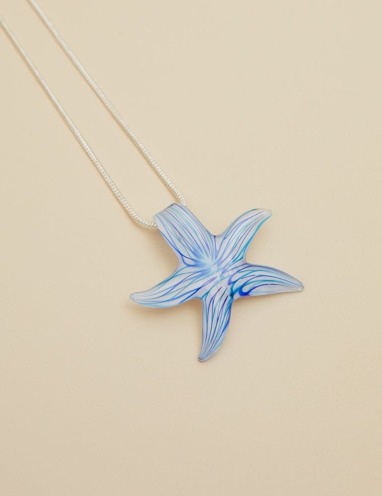 Blue Starfish Pendant