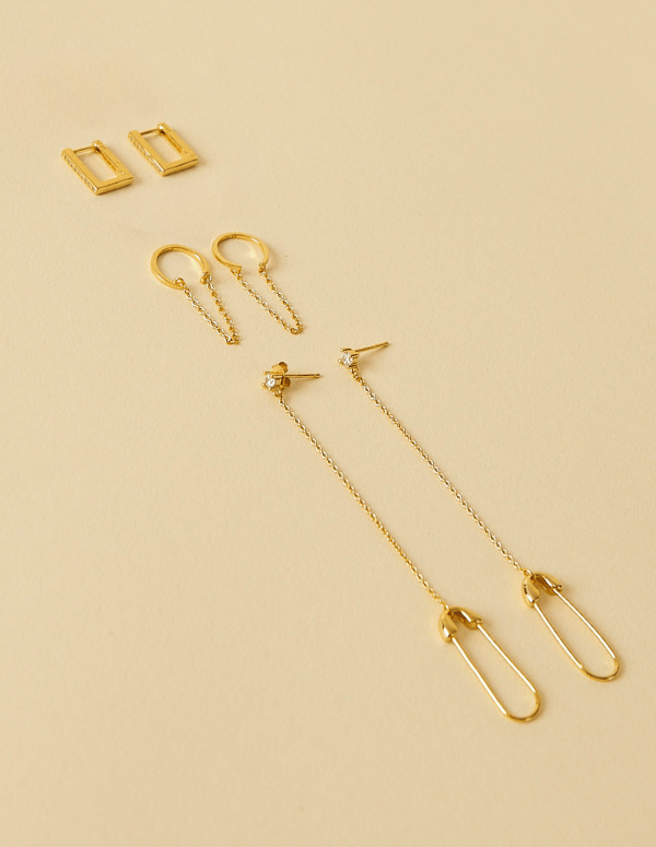 The Complete Earring Stack Set - Gold & Silver