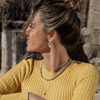 Picasso Hoops in Silver - Bonito Jewelry