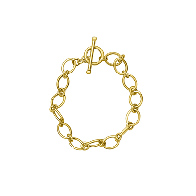 Ripples Chain Bracelet Gold - Bonito Jewelry