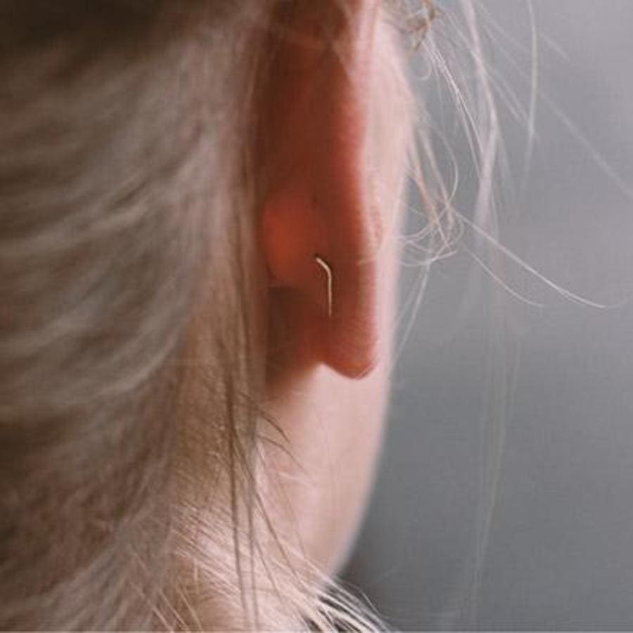Morocco Ear Climbers Rose Gold