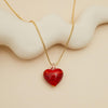 The Carrie - Red Heart Necklace