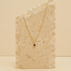 Minimalist Onyx Necklace - Gold Filled