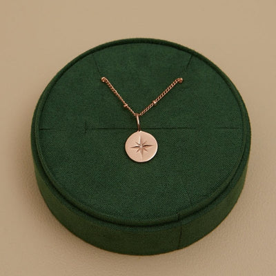 Budapest Star Necklace - Rose Gold