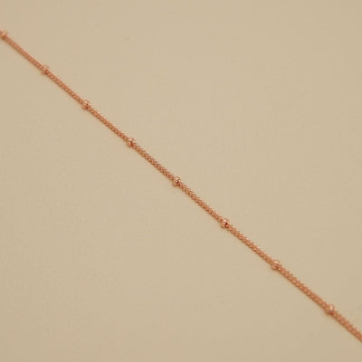 Artemis Coin Necklace - Rose Gold Vermeil